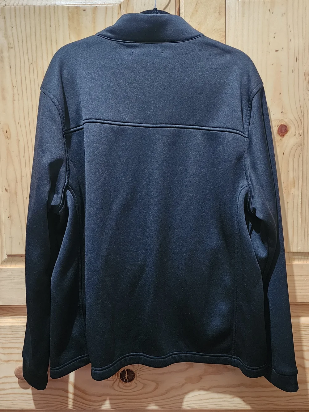 Greg Norman Men's Black Full-Zip Softshell Jacket